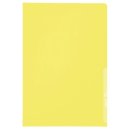 4000 Standard Sichthülle A4 PP-Folie, genarbt, gelb,...