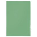 4000 Standard Sichthülle A4 PP-Folie, genarbt, grün, 0,13 mm