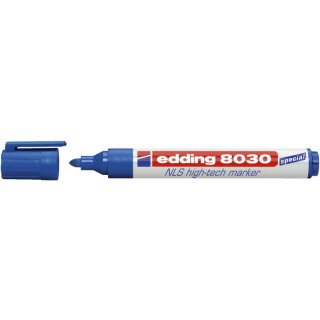 8030 NLS high-tech marker Spezialmarker - permanent, 1,5 - 3 mm, blau