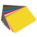 Tonpapier - 50 x 70 cm, 10 Farben sortiert
