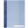 Durable Sichthefter mit Beschriftungsfenster, Hartfolie, DIN A4 &uuml;berbreit, blau