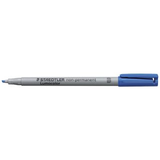 Feinschreiber Universalstift Lumocolor® non-permanent, B, blau