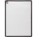DURABLE Sichttafel SHERPA® panel plus A4, PP, A4, hoch, schwarz
