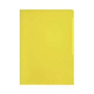 DURABLE Sichthülle, A4, PP, 0,12 mm, gelb, 100 Stück