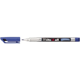 Stabilo® Permanent-Marker Write-4-all® Fein, 0,7 mm, blau