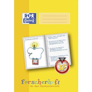 Schreiblernheft LIN 3F - A4, 16 Blatt, 90g/qm, Forscherheft