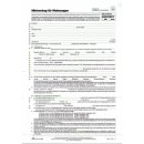 Mietvertrag für Wohnungen - ausführliche Fassung, 6 Seiten, gefalzt auf DIN A4