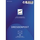 Briefumschlag DresdenPost - DIN C6, gefüttert, 80 g/qm, 25 Stück