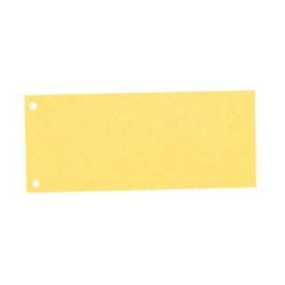 Esselte Trennstreifen, Karton, 100 Stück, gelb