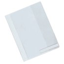 Durable Sichthefter mit Beschriftungsfenster, Hartfolie, DIN A4berbreit, weiß