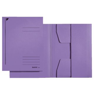 3924 Jurismappe, A4, Colorspankarton 300g, violett