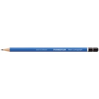 Bleistift  Mars® Lumograph® - B, blau