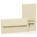 Paper Royal Briefhüllen - DIN lang mit Seidenfutter, 20 Stück, chamois