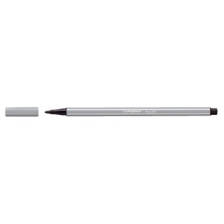 Fasermaler Pen 68 - 1 mm, mittelgrau