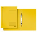 3040 Spiralhefter - A4, 250 Blatt, kfm. Heftung, Colorspankarton, gelb