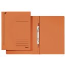 3040 Spiralhefter - A4, 250 Blatt, kfm. Heftung, Colorspankarton, orange