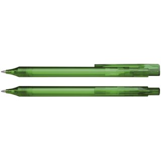 Schneider Kugelschreiber Fave, Druckmechanik, M, grün, Schaftfarbe: grün transparent