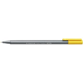Feinschreiber triplus® - 0,3 mm, gelb