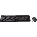 Tastatur + Maus MK270 Wireless Optisch - schwarz