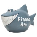 Spardose Hai "Finanz-Hai" - Keramik, klein