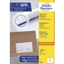 Avery Zweckform® 6135 Universal-Etiketten (A5, Papier...