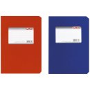 Herlitz Heft LIN 9 - A5, 150 Blatt, 70 g/qm, liniert, rot/blau sortiert