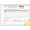 Quittung für Kleinunternehmer ohne MwSt.-Ausweis - A6, MP, SD, 2 x 30 Blatt