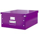 Leitz Archivbox WOW Click & Store - A3, violett