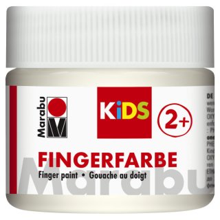 Fingerfarbe Kids - 100 ml, weiß