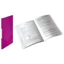 Leitz Sichtbuch WOW, A4, PP, 20 Hüllen, pink metallic