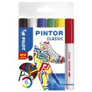 Pilot Kreativmarker Pintor Classic - F, 6 Stück...