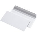 Briefumschläge DIN lang (220x110 mm),ohne Fenster,haftklebend,80 g/qm,25 Stk