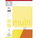 Multifunktionspapier 7X PLUS - A4, 80 g/qm, orange, 50 Blatt