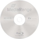 BD-R 50GB 6x(25) MediaRange BluRay Cake, Kapazität: 50GB