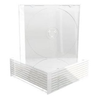 CD Slimcase 1Disc Clear (100) MediaRange Leerhüllen, Kapazität: LEER