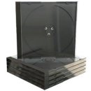 CD Jewelcase 1Disc Black (100) MediaRange Leerhüllen, Kapazität: LEER
