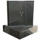 CD Jewelcase 1Disc Black (5)R MediaRange Leerhüllen, Kapazität: LEER