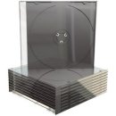 CD Slimcase 1Disc Black (10)R MediaRange Leerhüllen, Kapazität: LEER