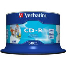 CD-R 700MB IW(50) Verbatim CD-R Cake, Kapazität: 700MB