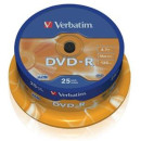 DVD-R 4,7GB 16x(25) Verbatim DVD-R Cake, Kapazität: 4,7GB
