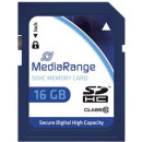 SDHC 16GB Class10 MediaRange Speicherkarte, Kapazität: 16GB