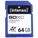 SDXC 64GB Class10 INTENSO SPEICHERKARTE 3411490, Kapazität: 64GB