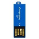 Nano Flash Drive 8GB blue MediaRange USB2.0 Stick, Kapazität: 8GB