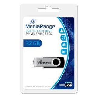 MediaRange USB flash drive, 32GB MediaRange USB2.0 Stick, Kapazität: 32GB