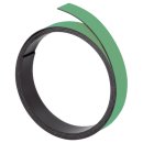 Magnetband - 100 cm x 5 mm, grün