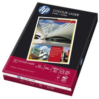 Hewlett Packard Color Laser Papier - A4, 200 g/qm, weiß, 250 Blatt