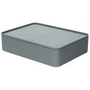 SMART-ORGANIZER ALLISON Utensilienbox mit Innenschale und Deckel - granitgrau