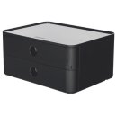 SMART-BOX ALLISON Schubladenbox - stapelbar, 2 Laden,...