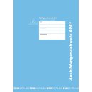 Ausbildungsnachweis-Heft Handwerk mit Skizzenteil wöchentlich, 60 Seiten, DIN A4