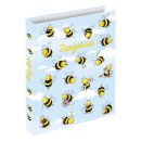 Zeugnisringbuch "Crazy Bees" - A4, 4 Ring-Mechanik